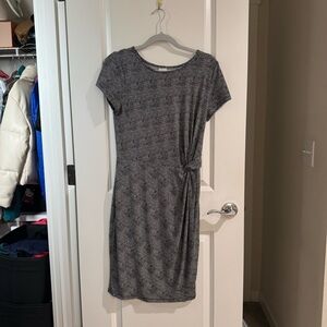 Kaileigh Lucca Knit Twist Front Dress